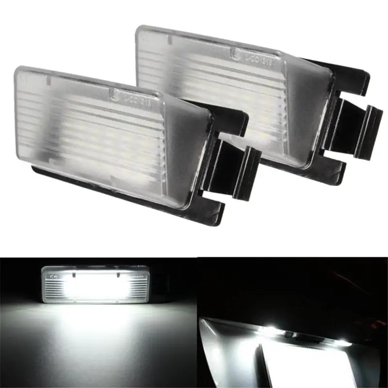 

2pcs of car lights apply infiniti 12V LED headlamp white plate light