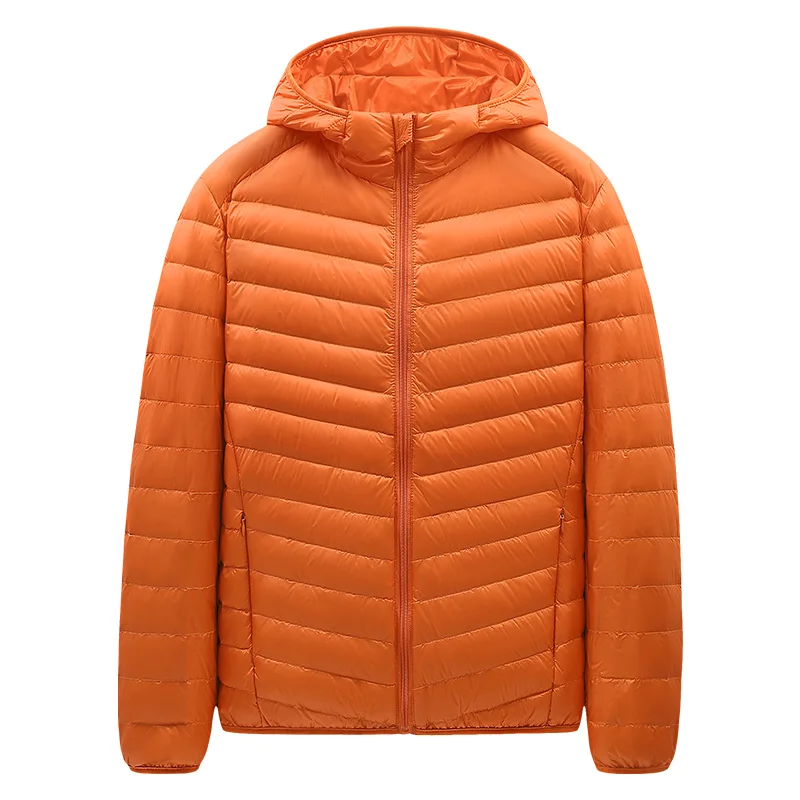 

Men'S Lightweight 2021 New Korean Autumn Winter New Fashion Hooded Jacket Trend Short Casual Versatile Duck Down Gentleman