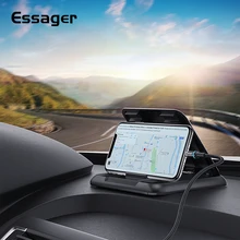 Essager Dashboard Car Phone Holder for iPhone Xiaomi mi Adjustable Mount Holder For Phone in Car Cell Mobile Phone Holder Stand