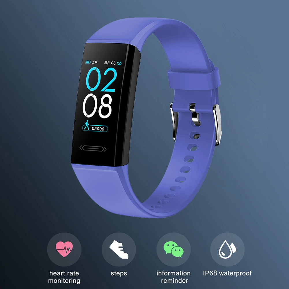 

Heart Rate Monitor Information Heart Rate Monitor Fitness Sports Smartwatch Waterproof Smart Watch for Android iOS