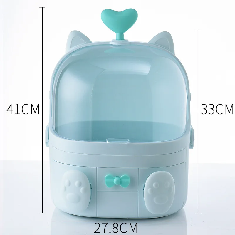 

Makeup organizer Bathroom Cosmetics Storage box Drawer typer Waterproof and dustproof bathroom Multifunctional Jewelry box