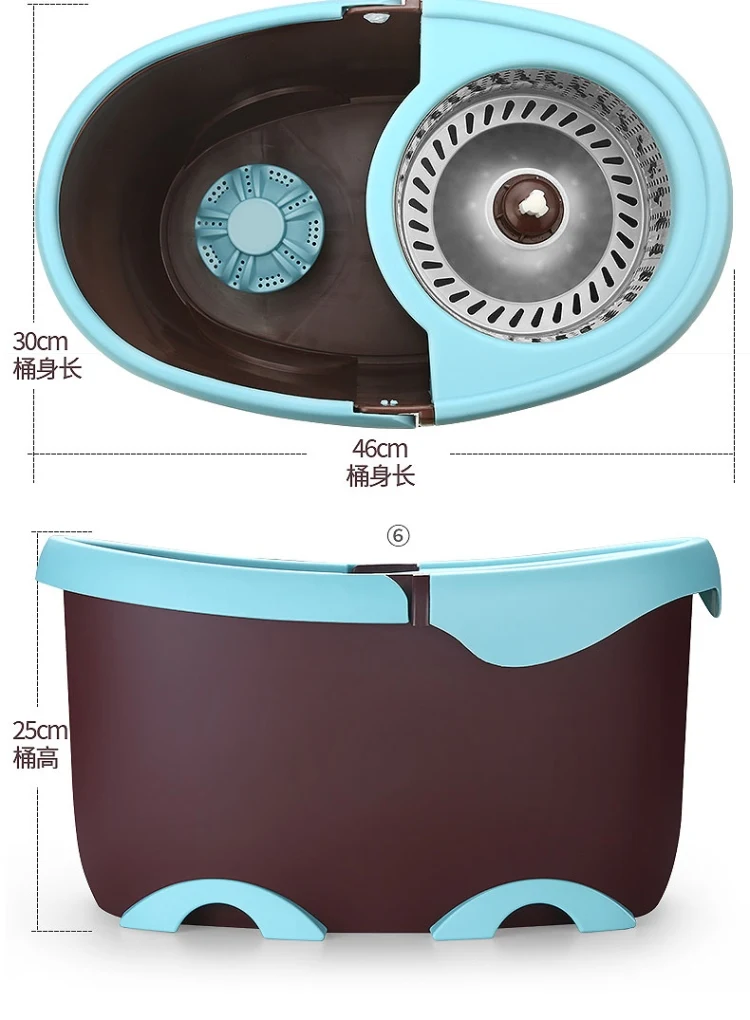 Универсальная ручная Швабра для мытья швабры вращающаяся домашнего хозяйства