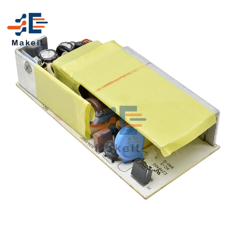 AC DC 12V 5A 5000MA модуль импульсного источника питания для замены/ремонта ЖК дисплея