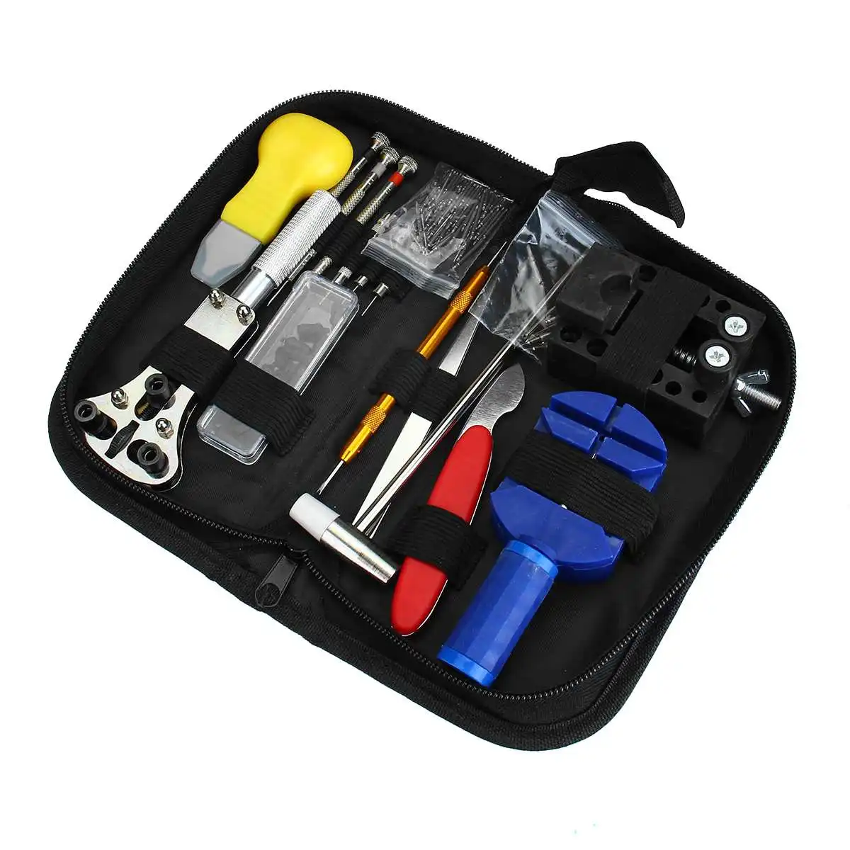 

147pcs Watch Repair Tool Kit Watch Opener Remover Spring Bar Repair Pry Screwdriver Link Pin Watchmaker Tools Parts