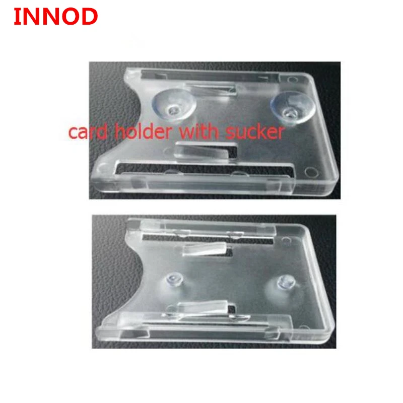 Бесплатный образец многоразовый прозрачный ПВХ присоска UHF rfid держатель карты со