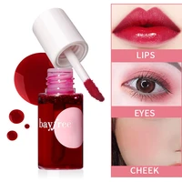 4 colors lip gloss tint makeup cheek matte mirror liquid lipstick waterproof non stick moisturizing blush lip gloss cosmetic