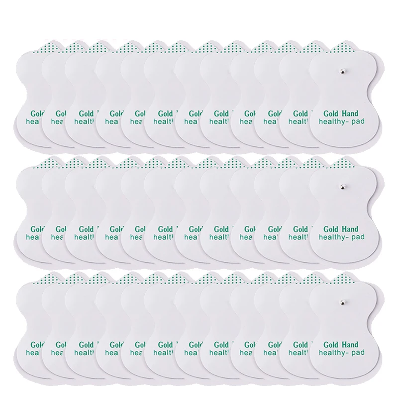 20/10 шт Самоклеющиеся Сменные десятки электродных подушечек квадратный