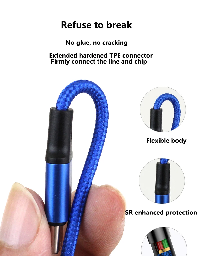 1,2 м 3 в 1 USB кабель для мобильного телефона Micro usb type C кабель зарядного устройства для iPhone кабель для зарядки многофункциональный Кабель зарядного устройства