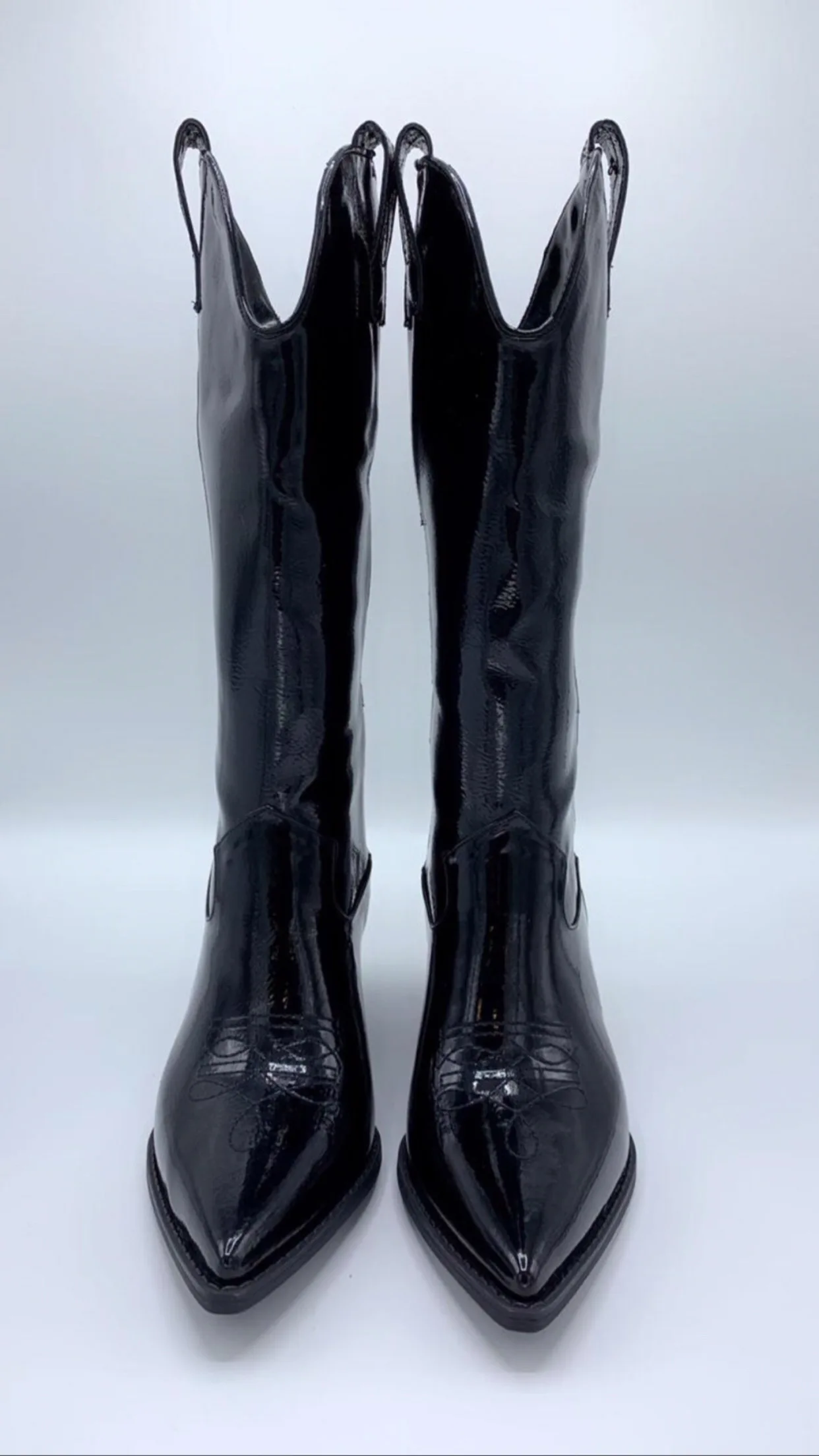 

Cowboy Boots For Women Cowgirl Girls With Pattern Black Brown Leather