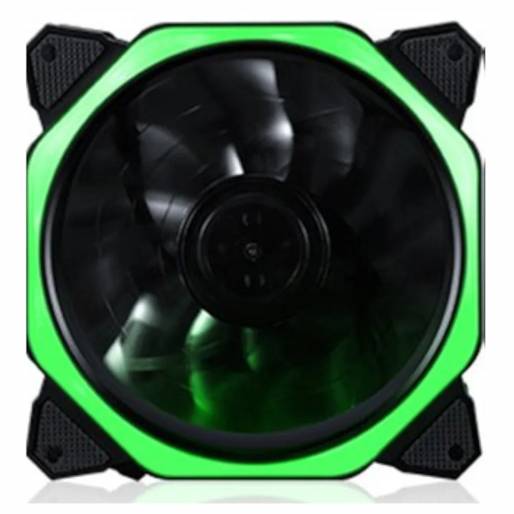 green RGB светильник кулер для процессора вентилятор охлаждения Ультра тихий Прочный Алюминиевый ПК бесшумный вентилятор охлаждения кулер для процессора радиатор для компьютера - Цвет лезвия: green