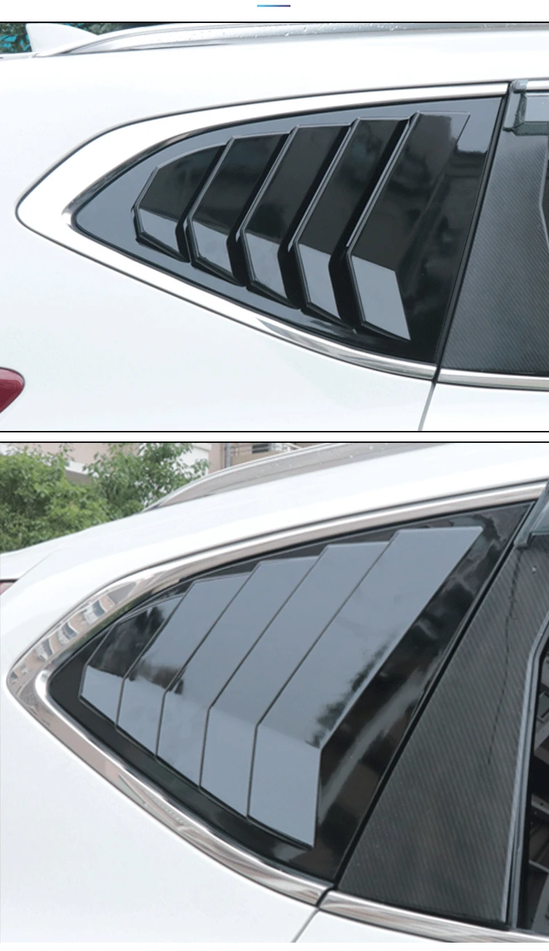 Для Honda CRV автомобильные наклейки модификация углеродного волокна декоративные наклейки на окна модификация CRV хромированные аксессуары