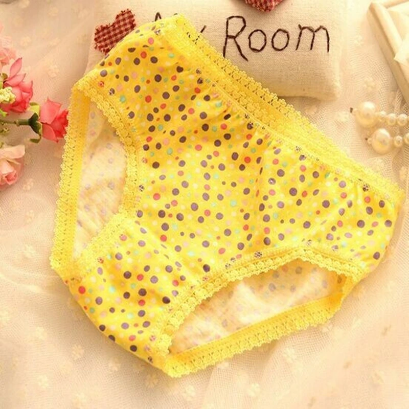 12 шт./лот Нижнее белье для девочек Трусики Детские штаны Короткие трусы детей 2