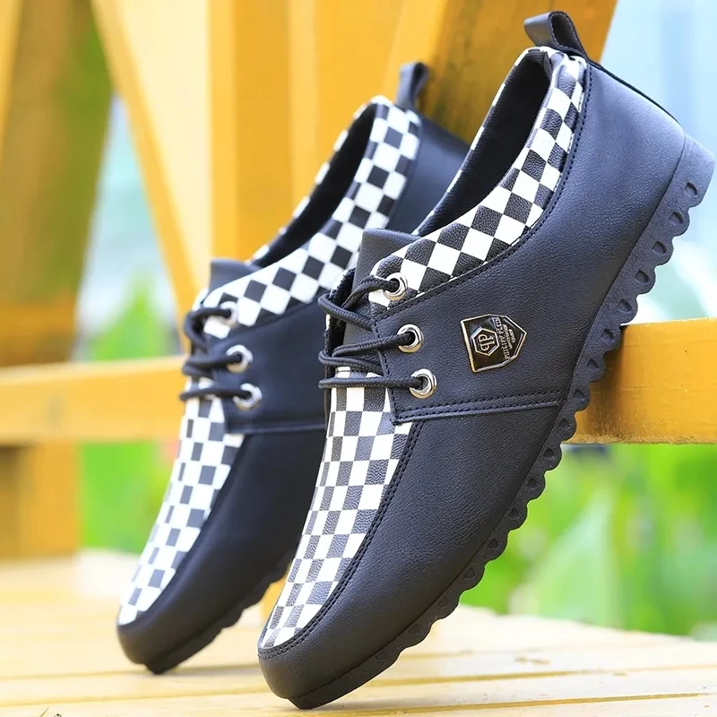 

Men's Shoes 2022 Spring New Non-slip British Small Leather Shoes Trend Men's Comfortable Casual Shoes Men's All-match Peas Shoes