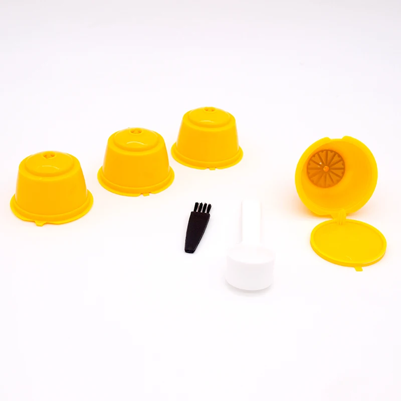 4 шт. подходит для combinacapsule Кофе чашка фильтра многоразовые капсулы с фильтром