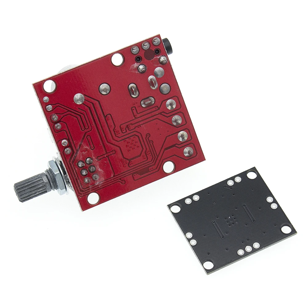 12 В мини Hi-Fi PAM8610 аудио стерео усилитель доска 2X10 Вт двухканальный D Класс(высокая эффективность) Регулировка громкости