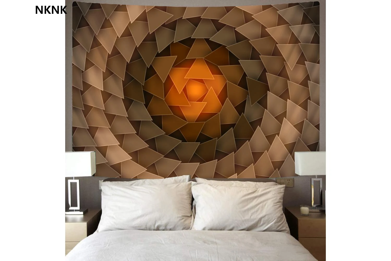 

NKNK Geometric Tapestry Psychedelic Wall Tapestry Vortex Tapestries Circle Home Tapestrys Decor Boho decor Witchcraft New