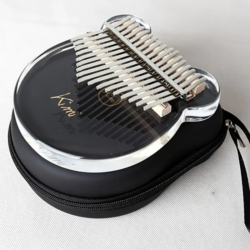 

Musical Instruments 17 Keys Acrylic Thumb Piano Transparent durable Keyboard Instrument Kids Musical Sense Training ToolS