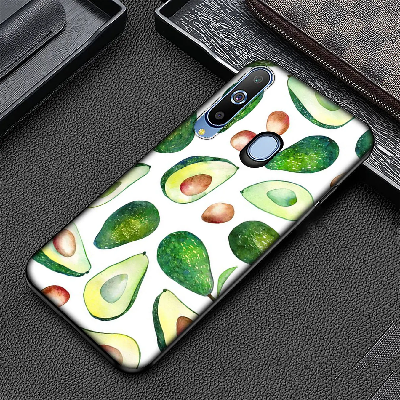 Забавный мягкий чехол для телефона Tumblr авокадо Samsung Galaxy A51 A71 A81 A91 A41 A21 A11 A01 A2 Core J8 J7