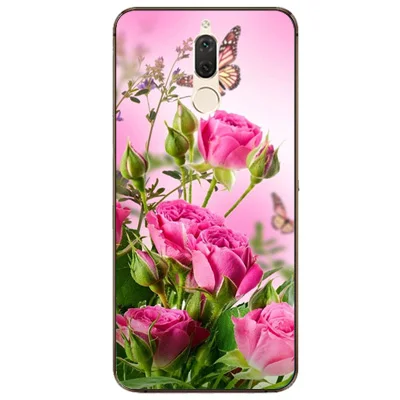 Модные Силиконовые Мягкие ТПУ чехлы для Huawei Mate 10 Lite Симпатичные задние Чехлы Nova 2i