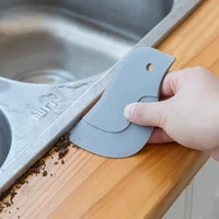 1pcs penguin soft scraper household kitchen multi function scraper oil board to scrape oil stains baking kitchen cleaning tools