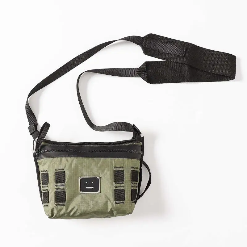 

Women Men Casual Shoulder Bag Fashion Waist Bag Key Bags Black Green Orange Color Unisex