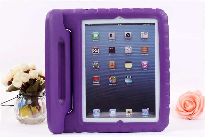 

Shockproof EVA Kids Case for IPad 2 3 4 Case Kids Cover Portable Hand Holder Stand Cover for IPad 3 4 2 Case Safe Fundas