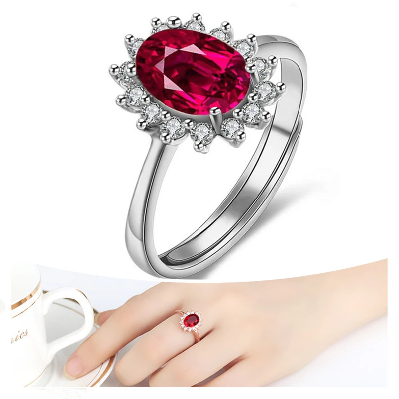 Одежда высшего качества с серебряным покрытием кольца для девочек ювелирные