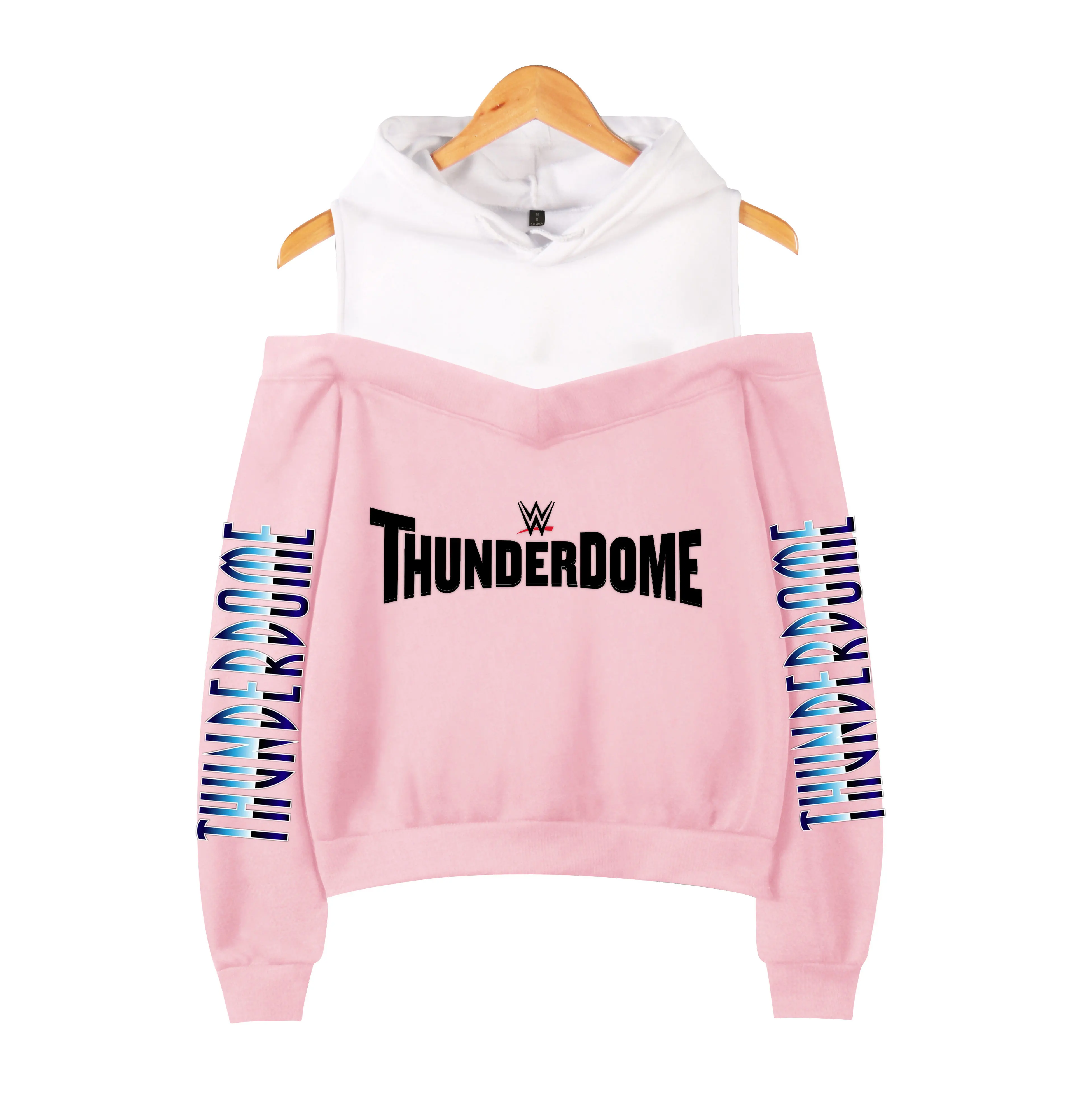 

New Thunderdome music Festival Off-shoulder Hoodies Sweatshirts Women Girls Exclusive Sexy Sweatshirt Casual pullover Clothes