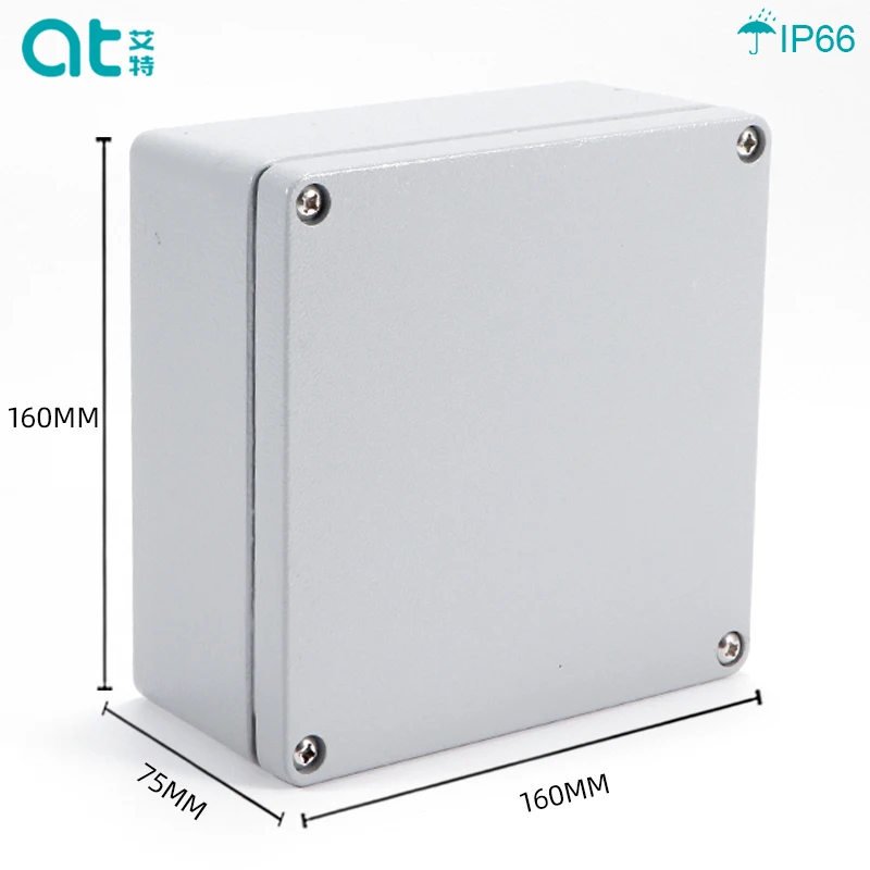 

160*160*75 IP66 waterproof cast aluminum electronic engineering junction box outdoor explosion-proof electrical enclosure