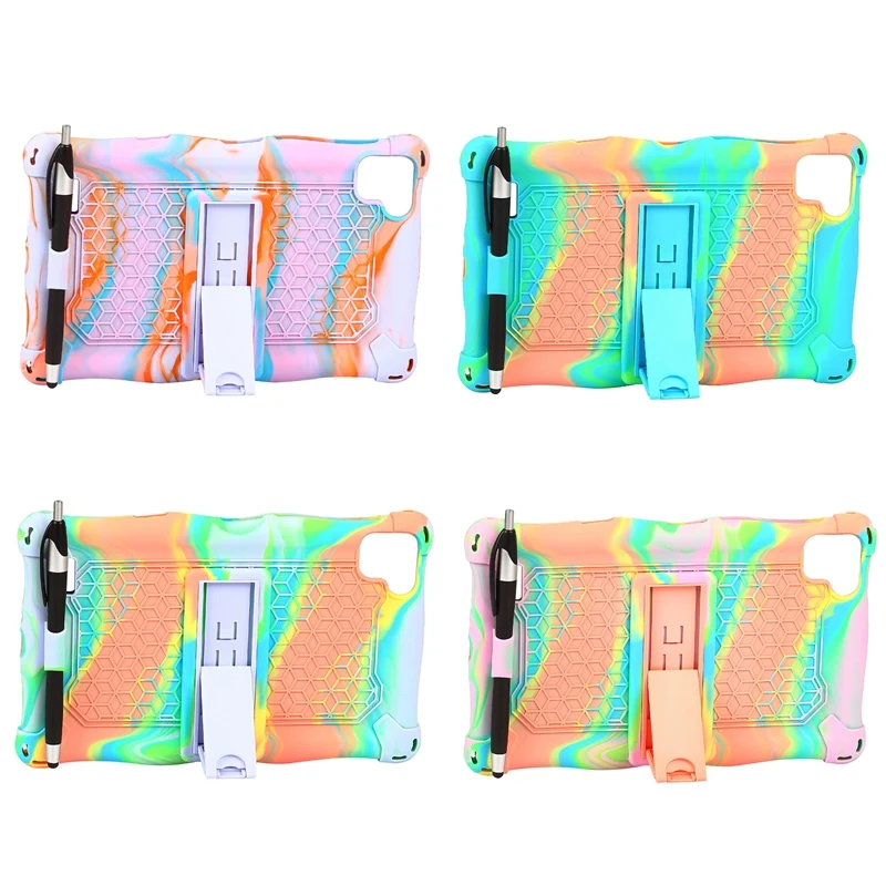 Silicone Case for Teclast P80X P80H P80 8 Inch Tablet Anti-Drop Stand with Pen | Компьютеры и офис