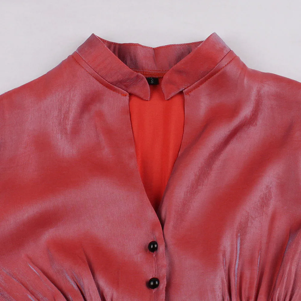 Женское винтажное вечернее платье миди элегантное в стиле ретро с v образным