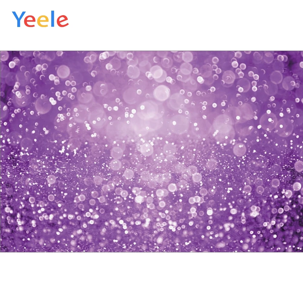 Фиолетовый горошек светильник Bokeh фон для фотосъемки новорожденных детей