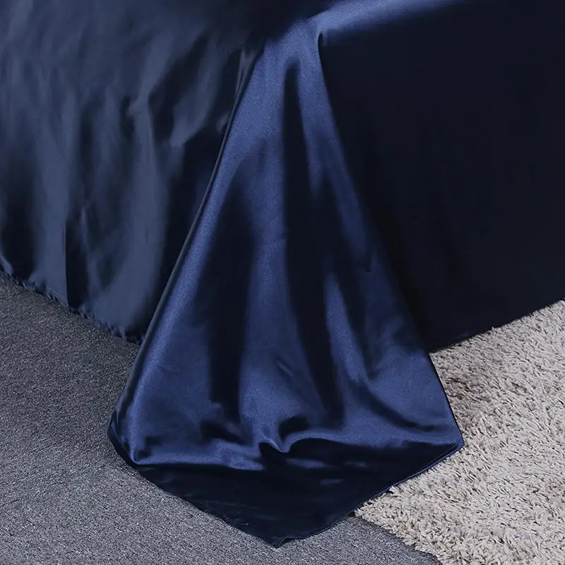 Однотонный домашний текстиль серебристо-серое Шелковистое мягкое полиэфирное