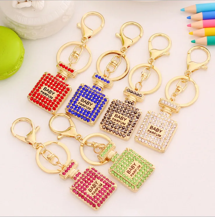 Креативный настраиваемый подарок Прекрасный флакон духов моделирование цепочка