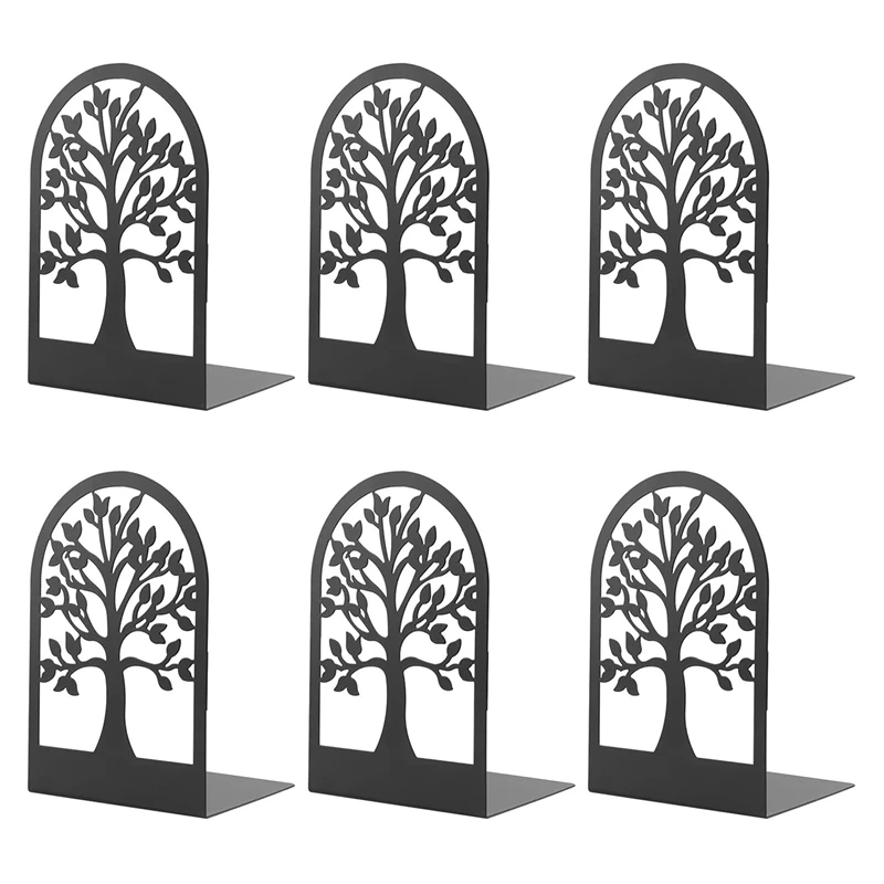 

Bookends, Premium Bookends for Shelves, Non Skid Metal Heavy Duty Bookends for Heavy Books, Book Ends for Home Office