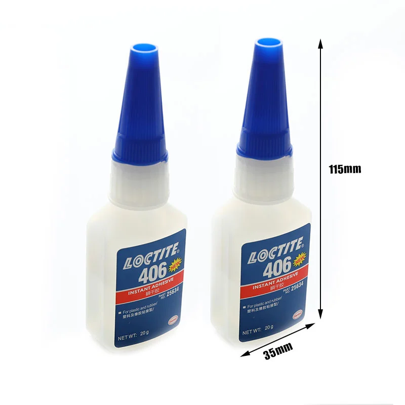 

1PC for Plastic/Wood Super Glue Multi-purpose For Office/School Liquid Glue 20g Type 406 Instant Adhesive