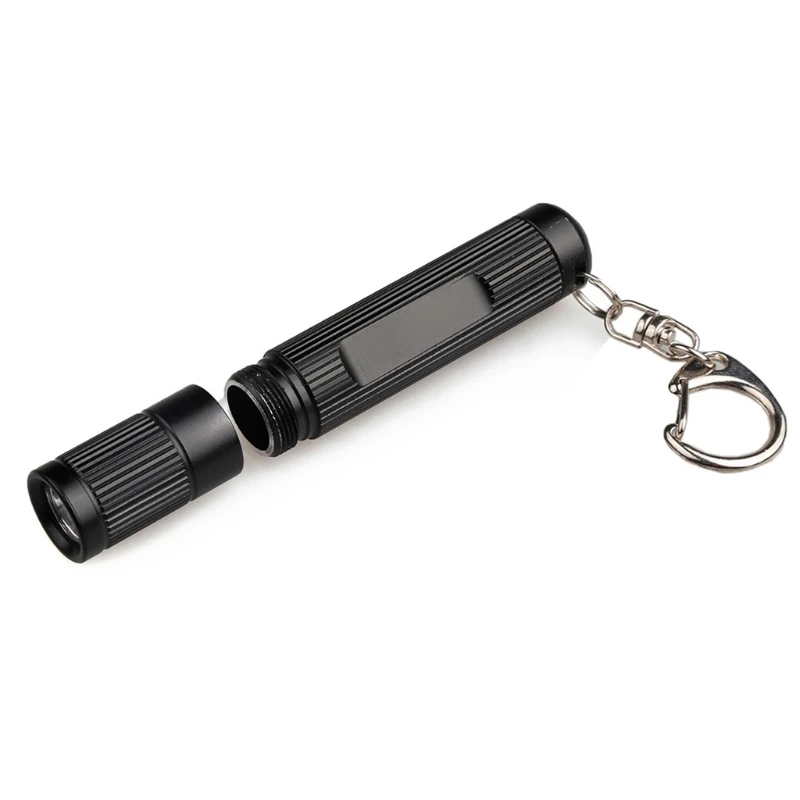 

2021 New 2000LM LED Pocket Flashlight 3 Modes Keychain Keyring Torch Penlight Portable