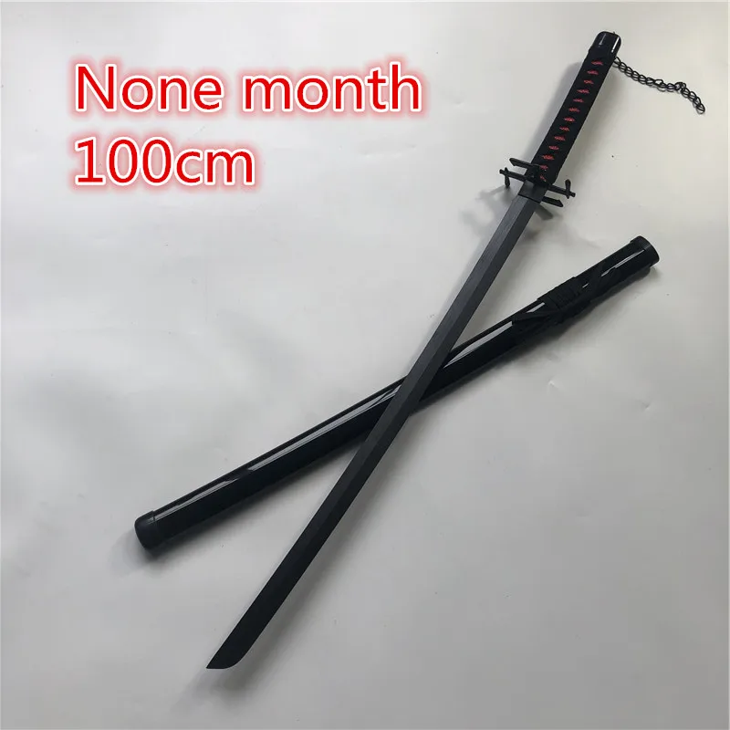 100 см Косплей Kurosaki ichigo меч реквизит нет луны ролевой косплей деревянный оружие