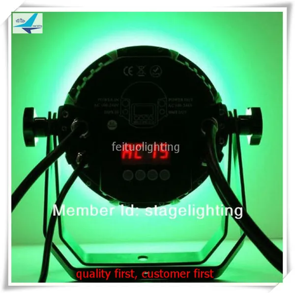 E-(с fly чехол) профессиональное наружное освещение для сцены par led quad 18*10 Вт rgbw led par Светильник 64