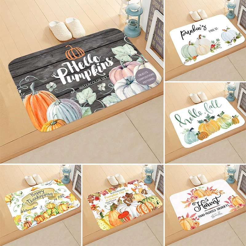 RFWCAK Хэллоуин креативные ковры коврик для ванной ног череп дверной пола Tapete Para Sala