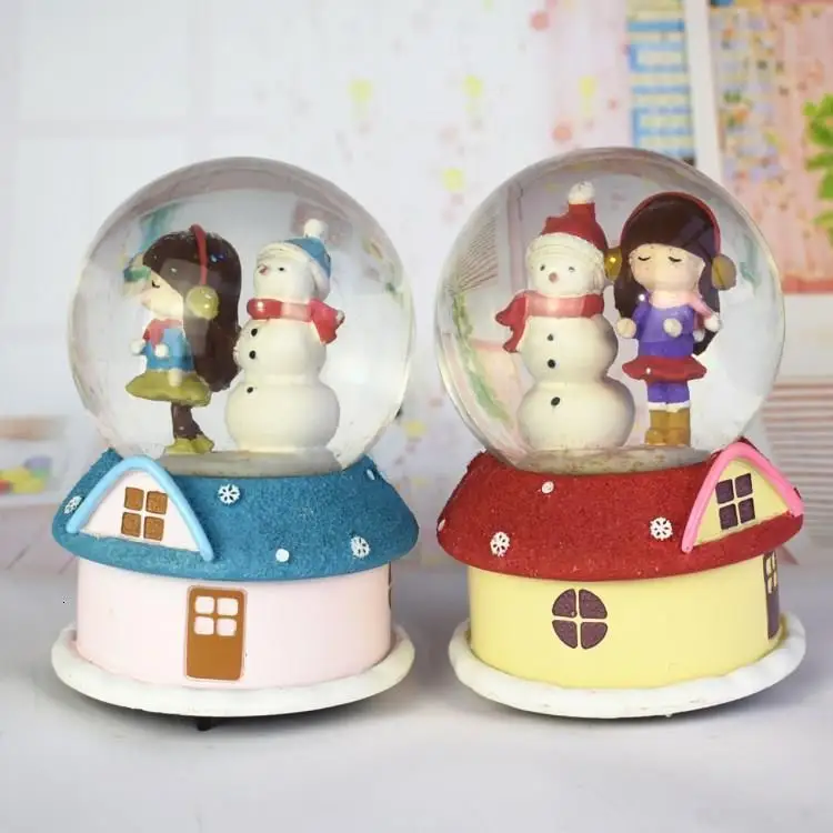 Музыкальная музыкальная шкатулка Carillon Scatole Musicali Muziekdoos Snow Globe Caja De Musica Carousel Boite A Musique Music Box