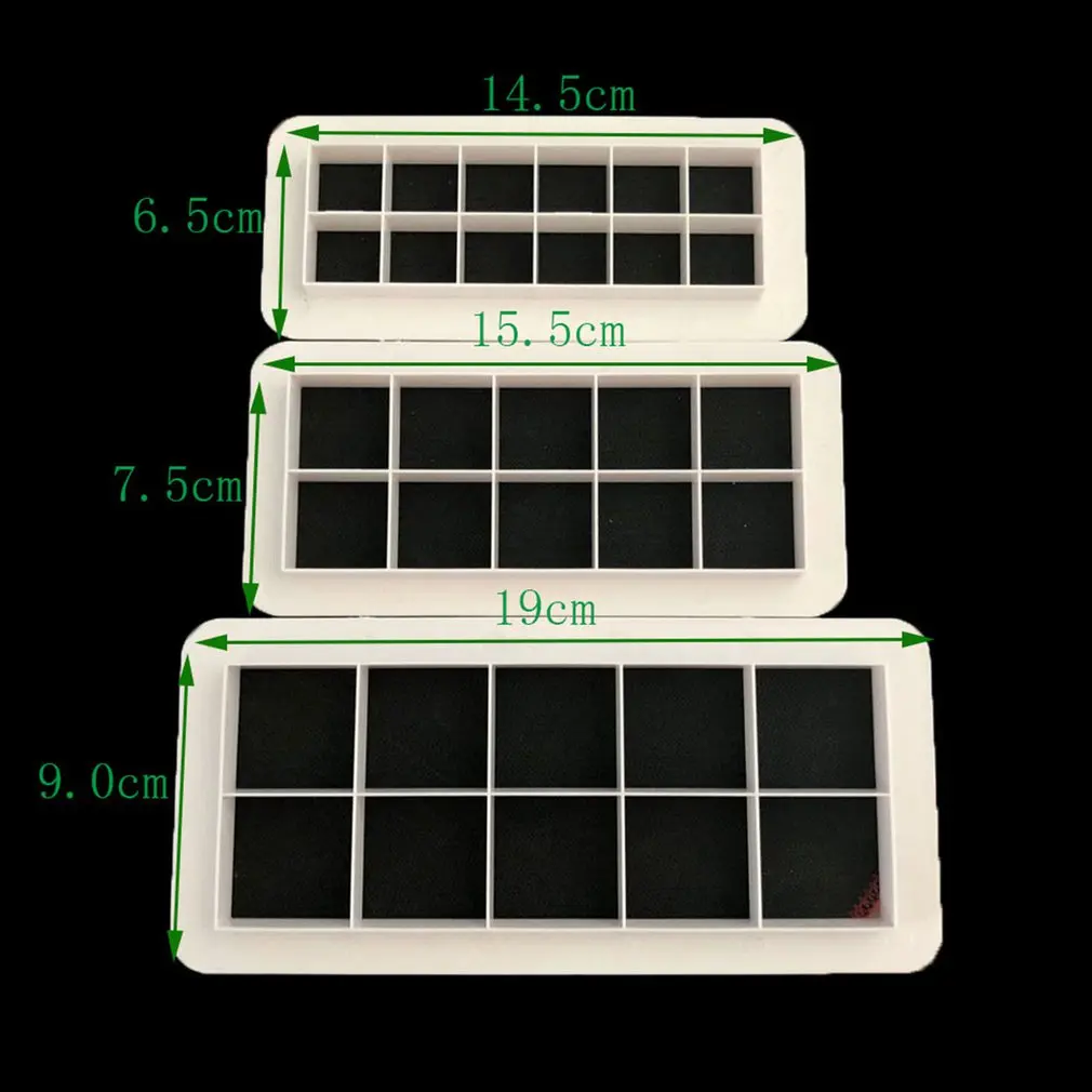3 шт квадратные геометрические Формочки помадка для печенья формы торта формочки