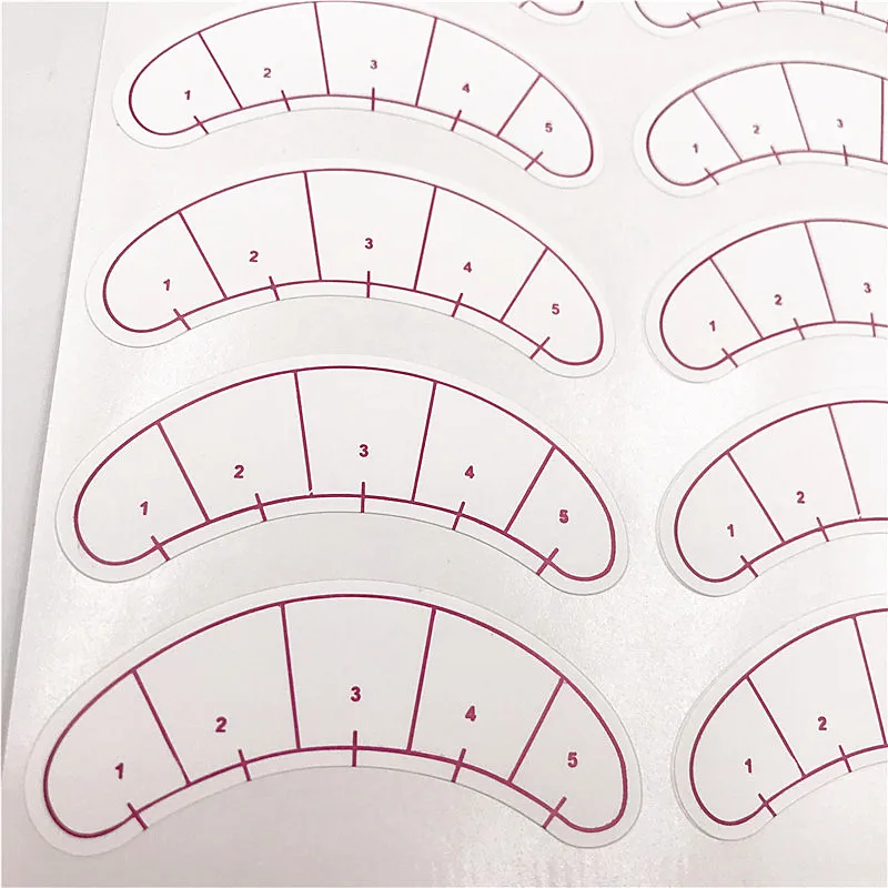 70pairs/pack Paper Patches 3D Eyelash Under Eye Pads Lash Extension Tips Sticker Wraps Make Up Tools | Красота и здоровье