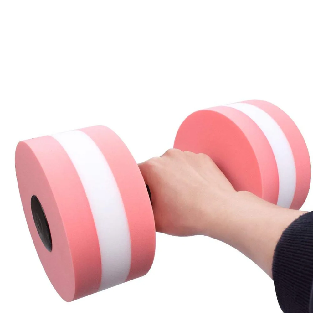 1 пара водная пена плавающий для гимнастического зала Aqua гантели фитнеса ПЕНЫ