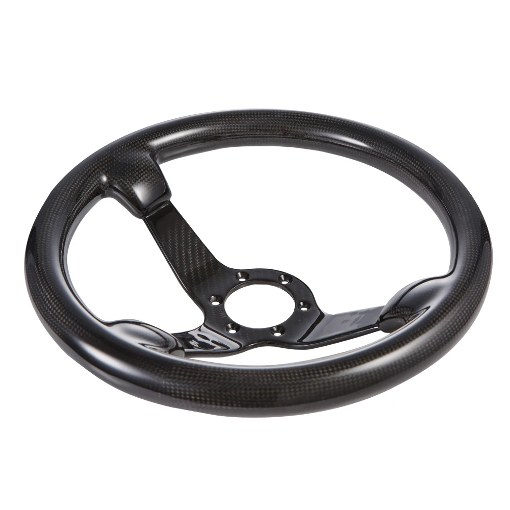 

14 inch high quality Carbon 350mm drift steering car wheel , famous brand custom racing steering wheels
