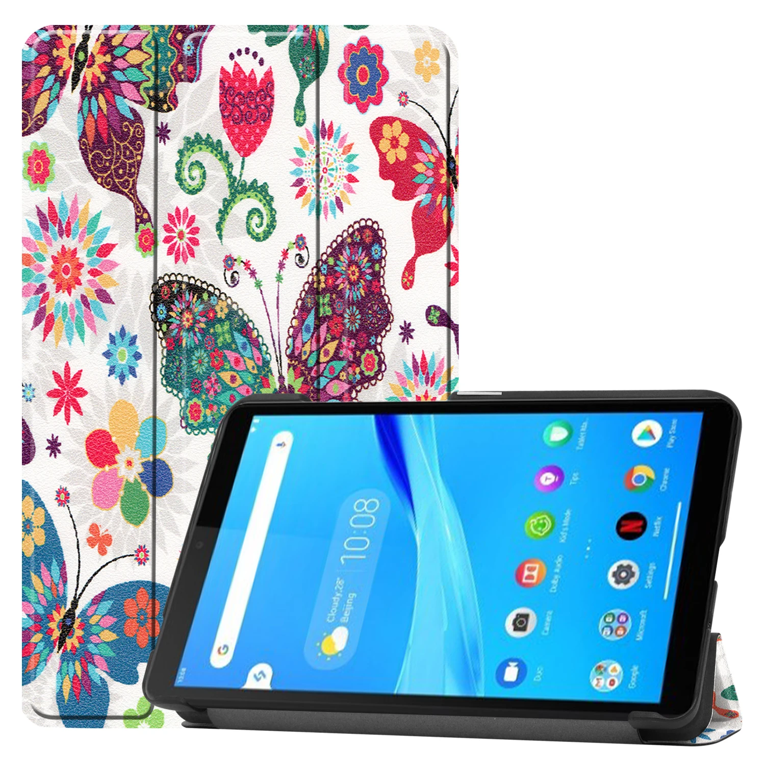 

Умный Магнитный чехол для Lenovo Tab, чехол для Lenovo Tab, чехол для Lenovo Tab M7, чехол для планшета с диагональю 7 дюймов с подставкой для планшета, диаго...