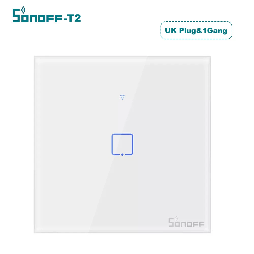 SONOFF WI-FI настенный выключатель 1/2/3 интеллигентая(ый) переключатель TX серия РЧ пульт дистанционного управления, настольная лампа, светодиодная лампа светильник переключатель умный дом Настенные переключатели
