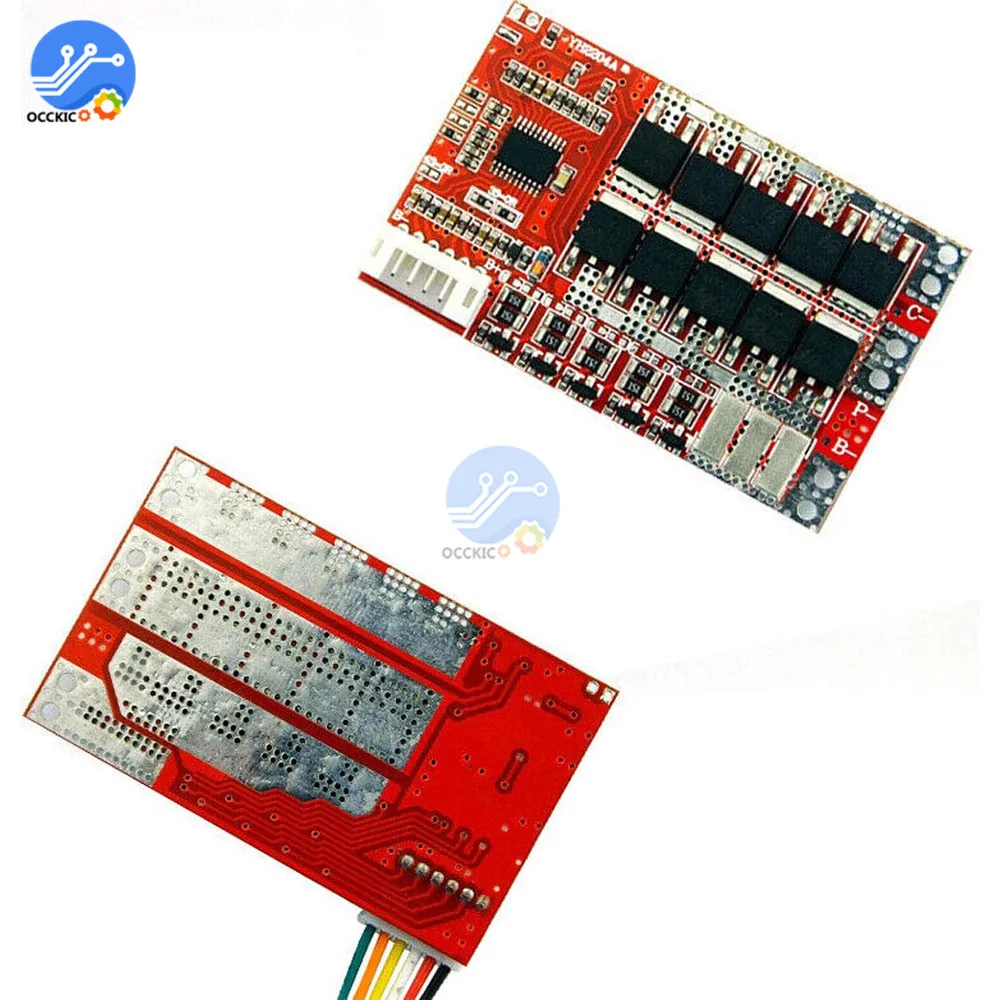 BMS 4S 5S 50A 18650 Литий LiFePO4 Батарея сотовый защита от перегрузки доска 3 2 V 7 баланс для