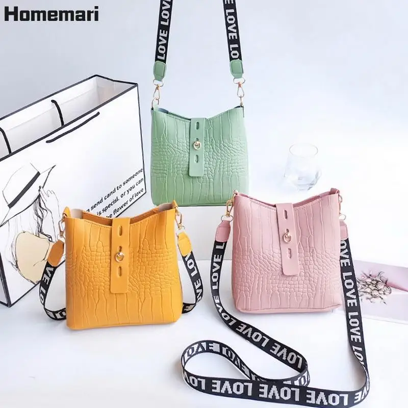 Сумки через плечо из искусственной кожи с крокодиловым узором и надписью для