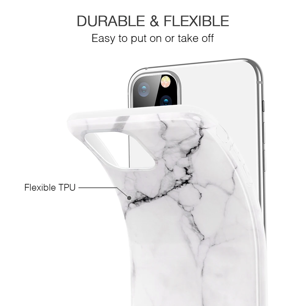 Чехол ESR для iPhone 11 Pro Max, тонкий мягкий, гибкий, из ТПУ чехол с мраморным рисунком для iPhone 11 11 Pro, аксессуары для телефонов